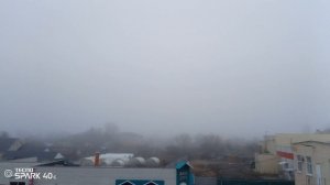 Вот это туман с утра в Таловой 21 марта 2026 года.