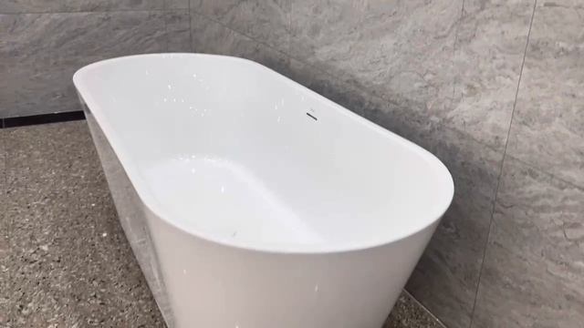 Акриловая ванна Abber AB9268-1.7 170x74 см, отдельностоящая, белый