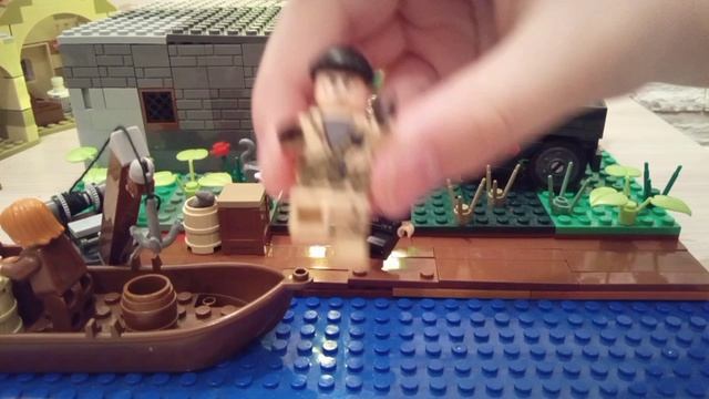 Торговый порт / Лего самоделка