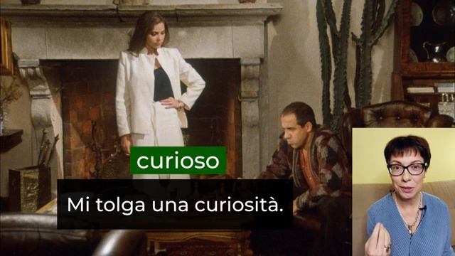 Учим итальянский по кино. Разбираем сцену про девушку которая то ли курится то ли дымится. италия