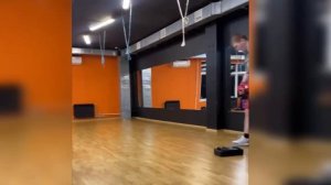 Дацик с сыном Яриком на тренировке. Светлая память парню.🙏