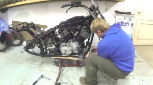 DragStar 1100  Сборка