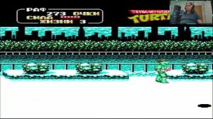 NES Teenage Mutant Ninja Turtles II - Arcade Game