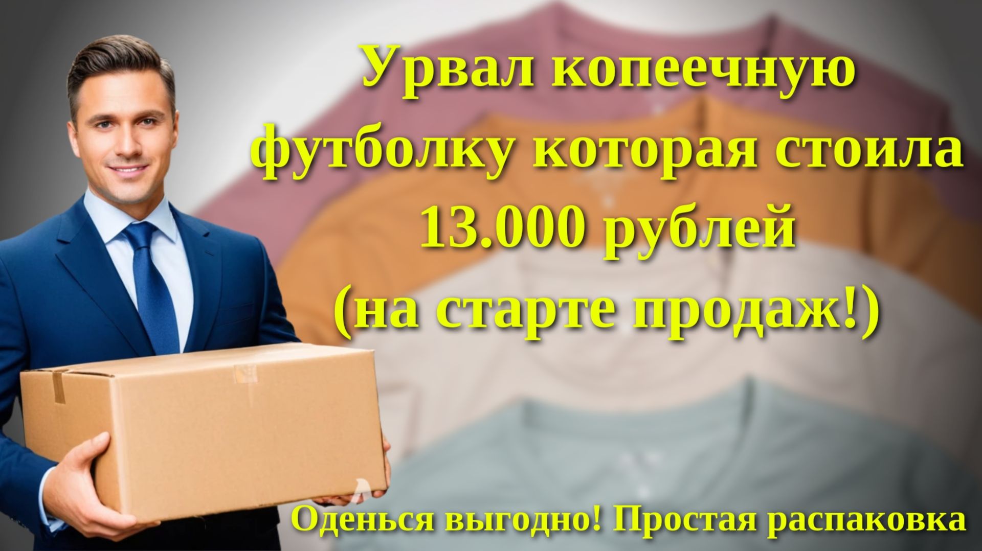 Футболка за 13000 рублей! Урвал за копейки! (Обзор покупки)