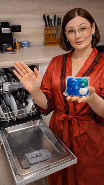 Одна ошибка с капсулой и посудомойка моет хуже. #посудомойка #посуда #мытьепосуды #лайфхак