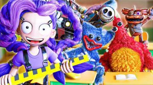 ЛИЛИ И ХАГГГИ В ШКОЛЕ?! Анимационный фильм Poppy Playtime 5
