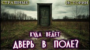 КУДА ВЕДЁТ ДВЕРЬ ЛЕЖАЩАЯ ПОСРЕДИ ПОЛЯ Мистические случаи Страшные истории на ночь Мистика
