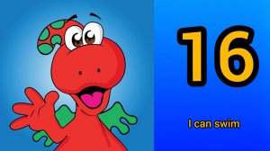 Gogo loves English 16 | I can swim | Модальный глагол can для детей | Английский для малышей