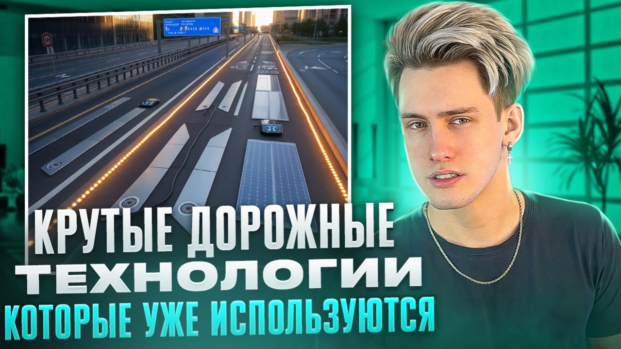 КРУТЫЕ ДОРОЖНЫЕ ТЕХНОЛОГИИ, КОТОРОЕ УЖЕ ИСПОЛЬЗУЮТСЯ!