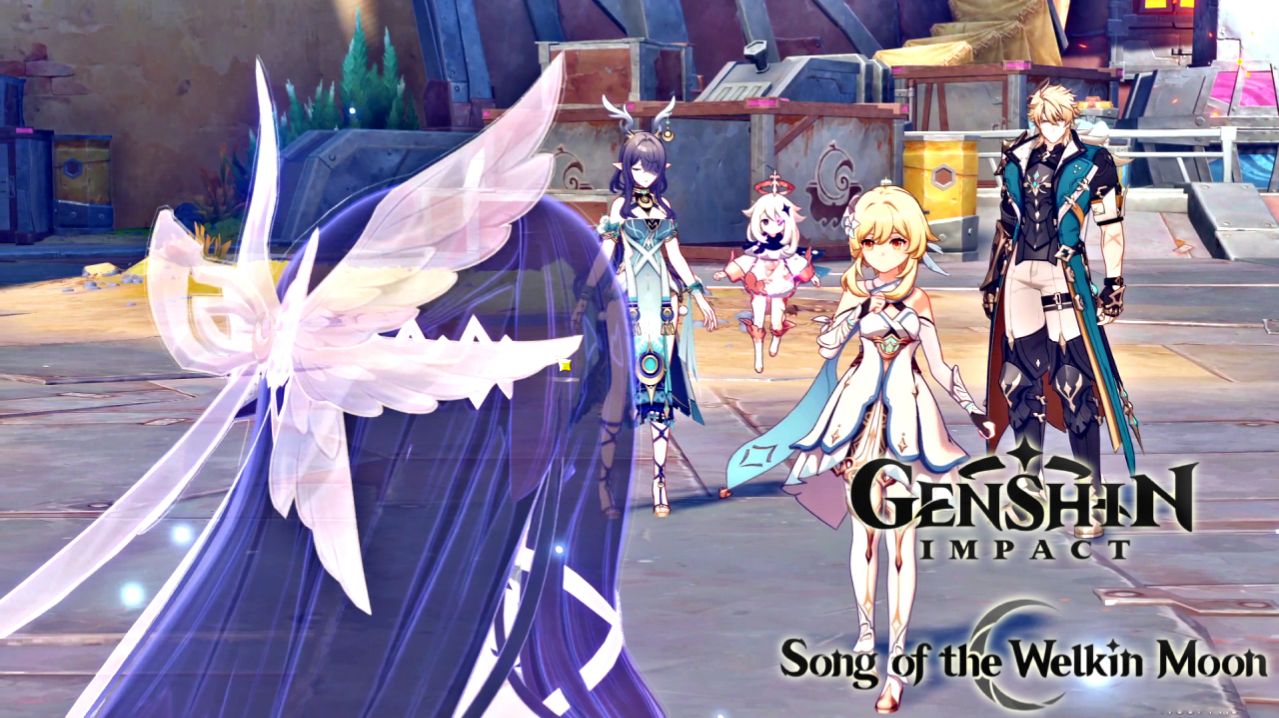 Нас преследует Коломбина .▶️Genshin Impact