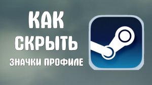 Как скрыть значки в стим профиле