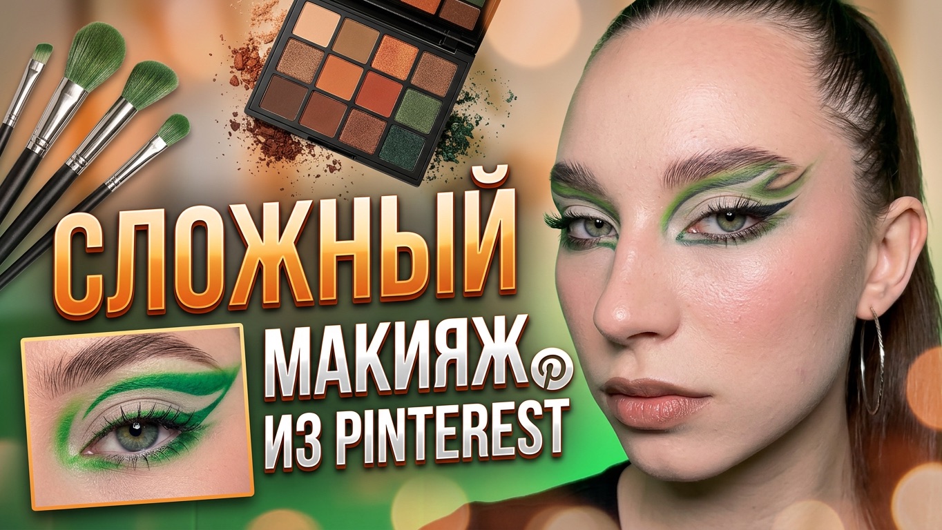 СЛОЖНЫЙ МАКИЯЖ ИЗ PINTEREST