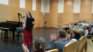 «Ты воспой в саду,соловейко» РНП в обр.Б.Мартьянова.Аккордеон Путниньш Дарья.Зал Прокофьева 21.03.26