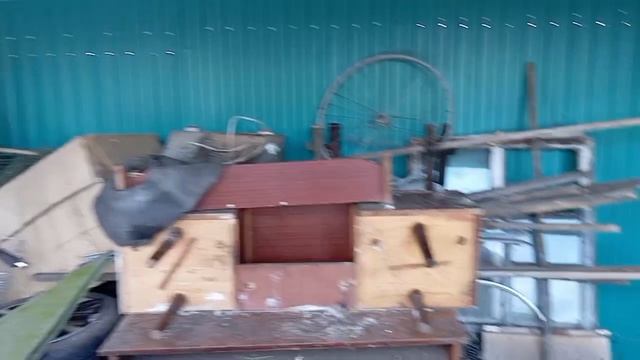 Уборка во дворе❤️ Выбрасываем весь не нужный хлам ❤️