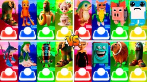 МЕГАМИКС Coffin Dance БРЕЙНРОТ 💎 Итальянские Мемы | Tiles Hop №349-352