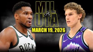 20.03.2026 | ОБЗОР МАТЧА | Юта Джаз - Милуоки Бакс | Highlights