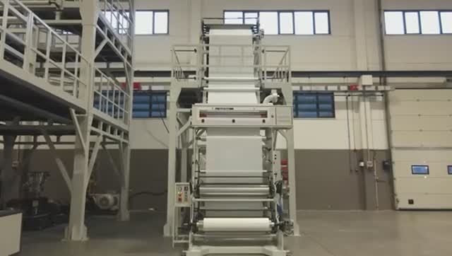 SUPER B 1300 Blown Film Machine — YouTube-1