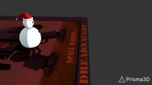 снеговик кружится 1 секунду