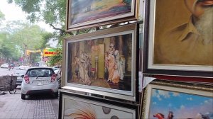 Дедушка Хо на картине!