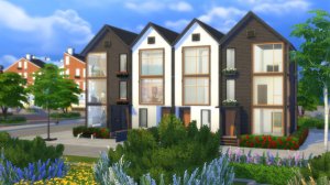 СЕМЕЙНЫЕ КВАРТИРЫ СТРОИТЕЛЬСТВО СИМС 4 / FAMILY APARTMENTS THE SIMS 4
