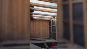 Гараж строительство часть 1. Сваи, основание, стойки, стены, стропилы. Октябрь 2024