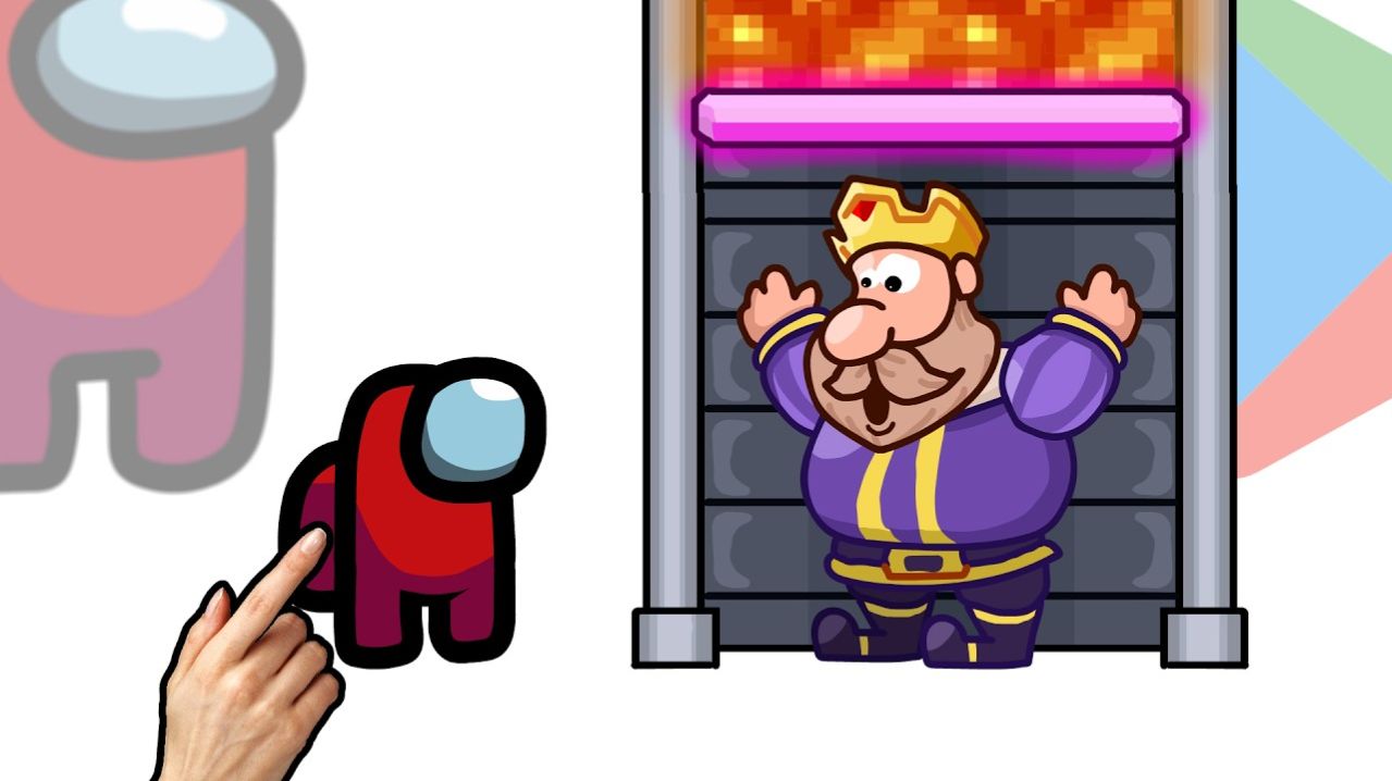 Амонгус Против Рекламных Персонажей  Гугл Плей