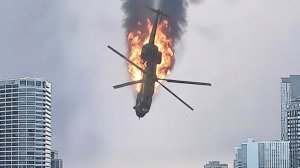 Шокирующие аварии вертолётов, попавшие в объектив камеры.