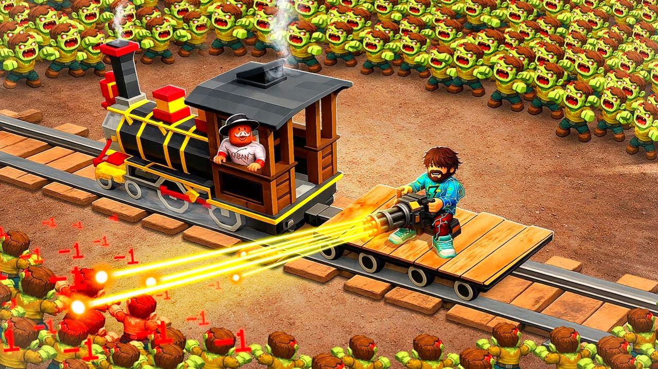 МЫ ПРОКОЧАЛИ НАШ ПОЕЗД НА МАКСИМУМ ЧТО БЫ ВЫЖИТЬ В РОБЛОКС |  КАБАН