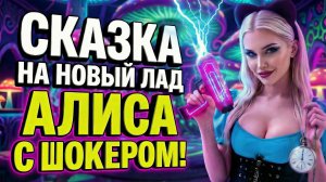 Алиса в Стране чудес НА НОВЫЙ ЛАД! 😂 Смешная песня (Серия 1)