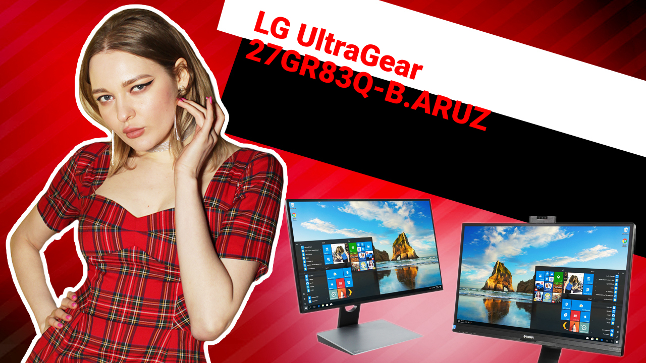НИКС Компьютерный Супермаркет: видео про ЖК-монитор 27" LG UltraGear 27GR83Q-B.ARUZ