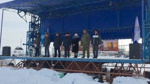 Торжественное открытие мотокросса в Удачном