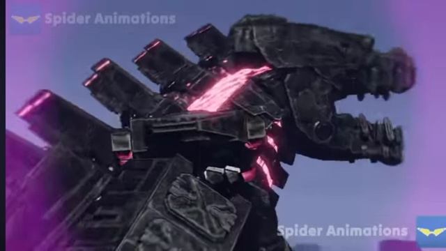 меха Годзилла против меха Годзиллы часть 3