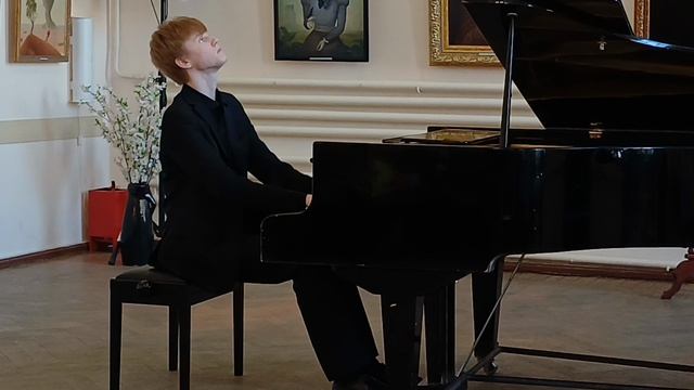СОЛЬНЫЙ КОНЦЕРТ
студента Таганрогского музыкального колледжа Михаила Романова (фортепиано)