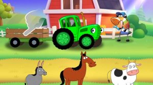 Синий трактор. Животные