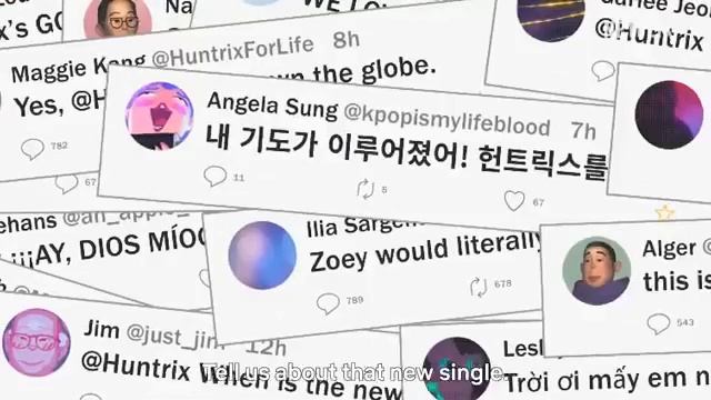 KPop Demon Hunters — Golden, but in reversed