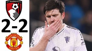 Манчестер Юнайтед - Борнмут - ничья! Судейство против МЮ? Обзор матча!