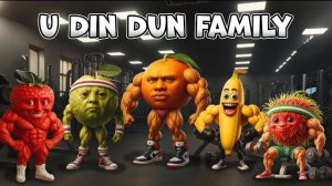 Все животные из мема U DIN DIN DUN Family Italian Brainrot