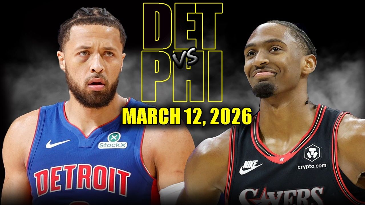 13.03.2026 | ОБЗОР МАТЧА | Детройт Пистонс — Филадельфия Сиксерс | Highlights
