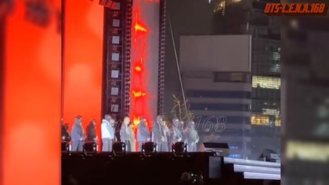 Репетиция уже началась BTS