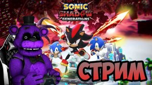 СНАЧАЛО ЧЕРНЫЙ ЕЖ ПОТОМ СИНИЙ//SONIC X SHADOW GENERATIONS//