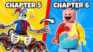 ЛЕГО Я собрал PUPPY PLAYTIME ГЛАВА 6 из конструктора LEGO...