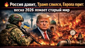 Пауза в переговорах, паника в ВСУ и падение Европы: весна, которая всё изменила