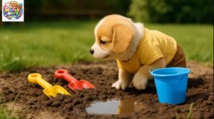 Неловкая ошибка щенка Рыжика 💔 — От осколков к прекрасным вазам 🏺 — Сладкий урок 💖✨Детский мульт.