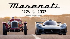 Maserati Car 1926-2032 История трансформации Легенд Автомира #Technoyarus