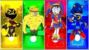 МУЗЫКАЛЬНЫЙ РЕМИКС УДИВИТЕЛЬНЫЙ ЦИФРОВОЙ ЦИРК ПАППИ ПЛЕЙТАЙМ СОНИК СПАНЧ БОБ МУЗЫКАЛЬНЫЙ РЕМИКС