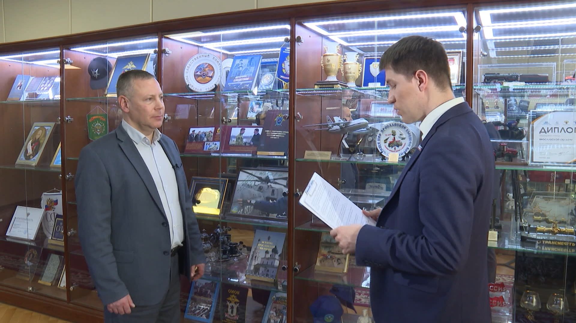 Интервью с губернатором Ярославской области Михаилом Евраевым