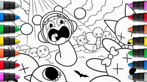 КРАСИМ КАРТИНКУ СПРУНКИ РАЗУКРАШИВАЕМ SPRUNKI INCREDIBOX РИСУНОК ИГРА УЧИМСЯ РИСОВАТЬ РЕАКЦИЯ