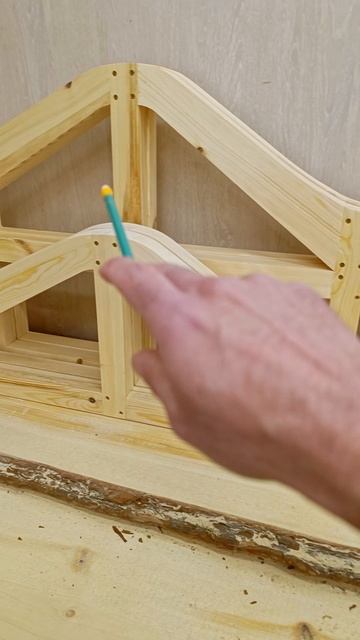 Анатомический лежак для бани, сауны, дачи (каркас 170см)