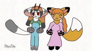 Я и Элис в деревне