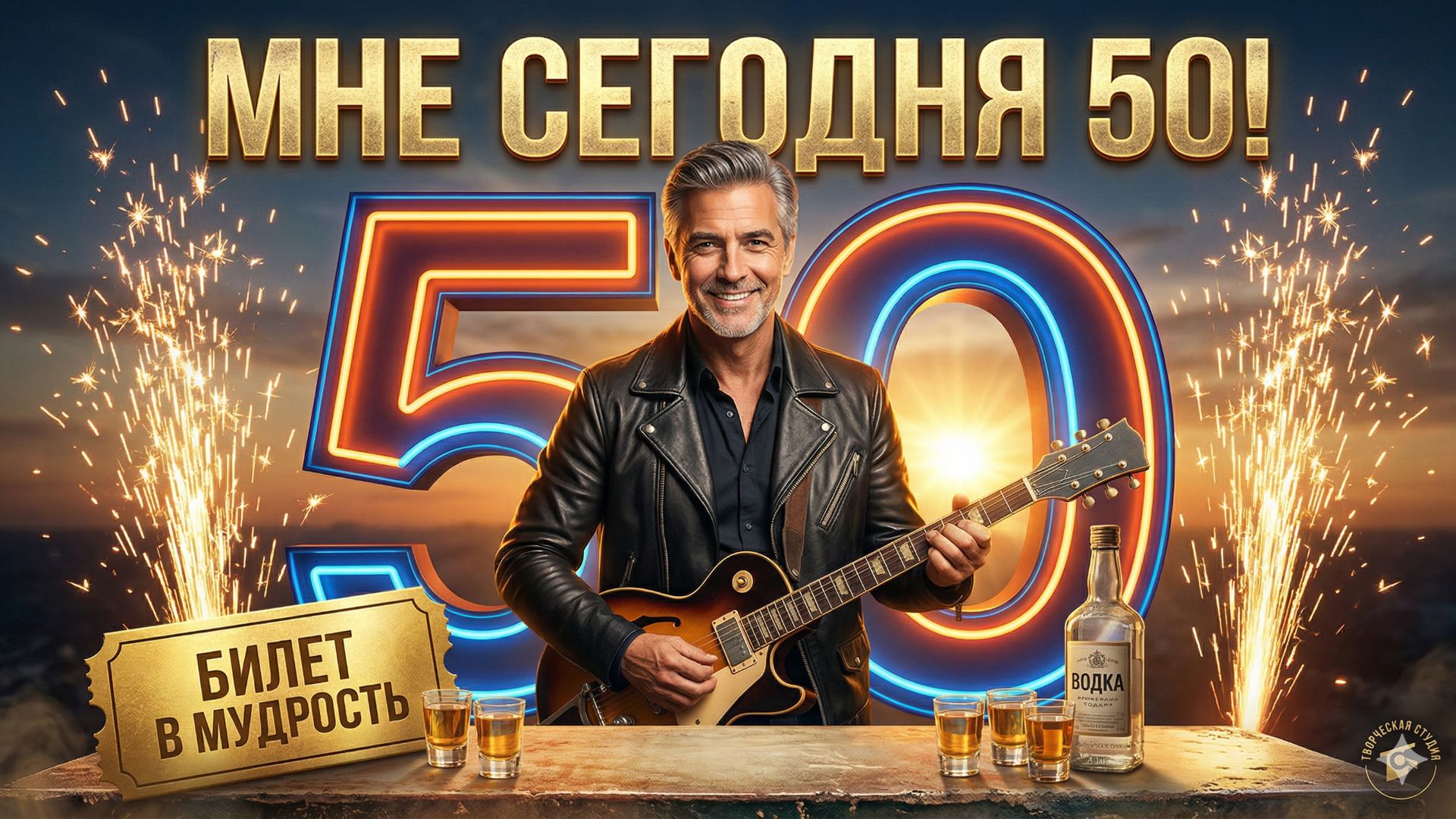 Мне сегодня 50 лет (кавер) смотреть онлайн